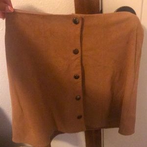 Brown skirt